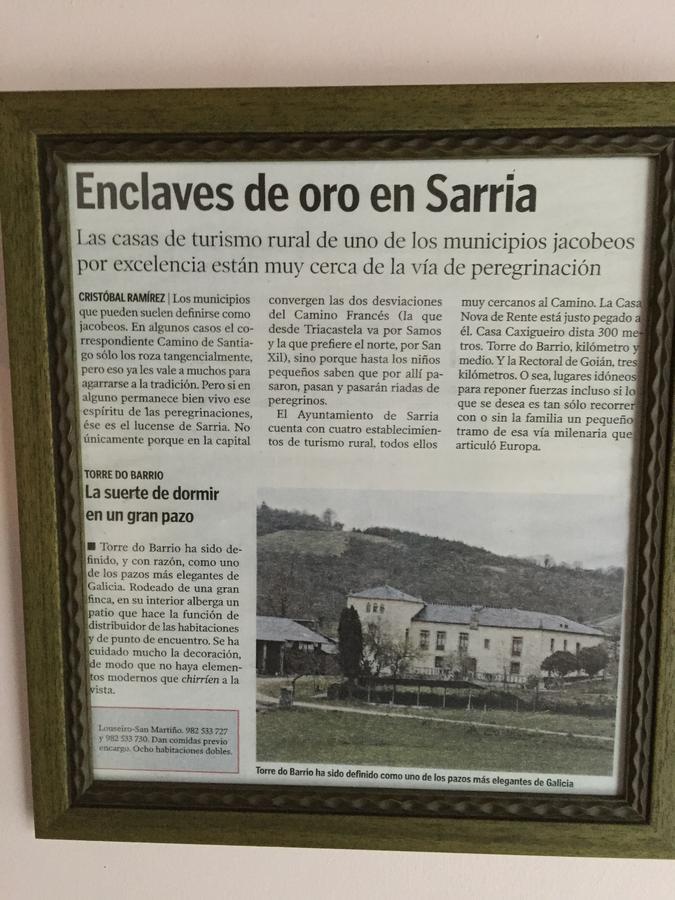 Hotel Pazo Torre Do Barrio Ferreiros  Zewnętrze zdjęcie